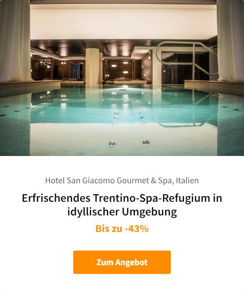 Erfrischendes Trentino-Spa-Refugium in idyllischer Umgebung