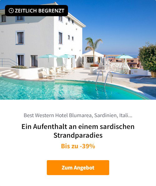 Ein Aufenthalt an einem sardischen Strandparadies
