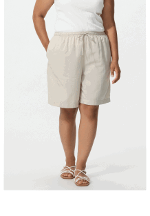 product13women0linen0blend0easy0shorts