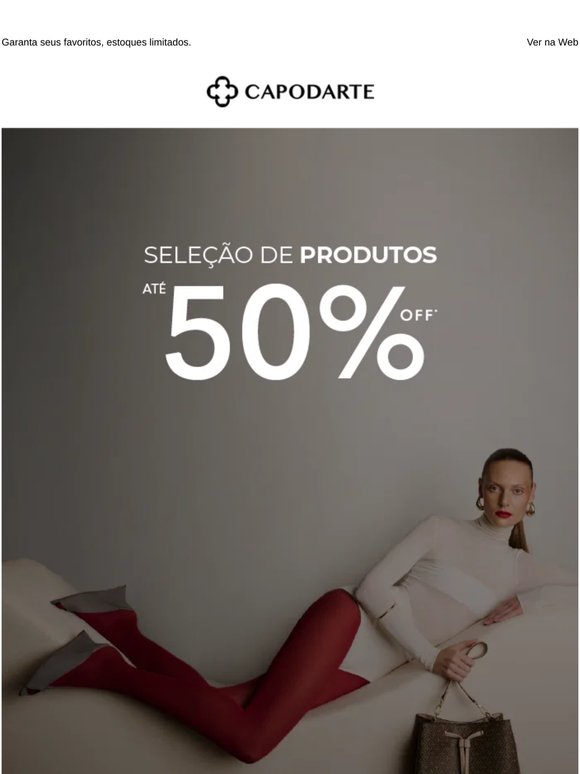 Até 50% OFF em Seleção Especial