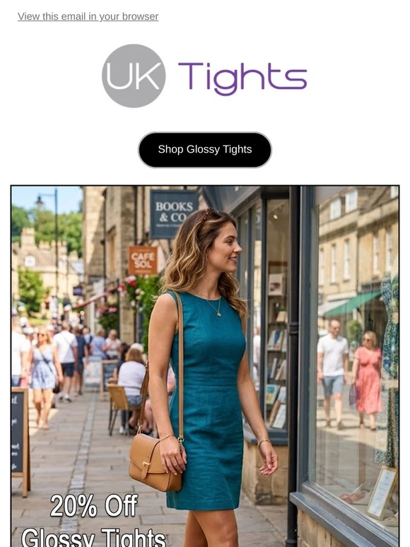 Huge Savings On Glossy Tights