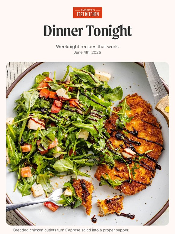 Dinner Tonight: A mash-up of two Italian classics
