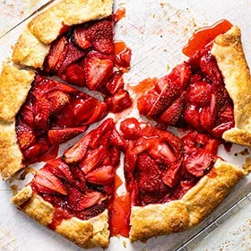 Strawberry Galette