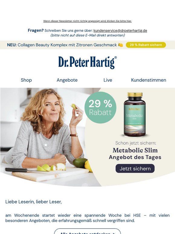 29 % Rabatt auf das Trendprodukt des Sommers 🔥