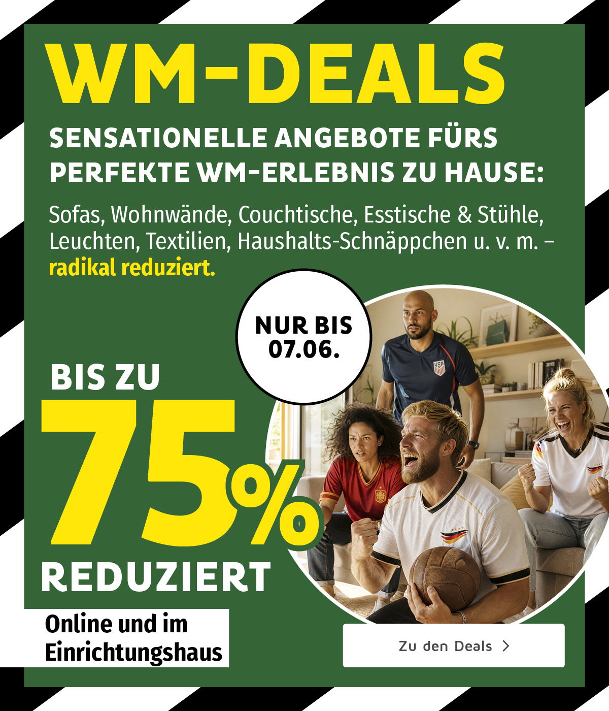 WM-Deals stark reduziert