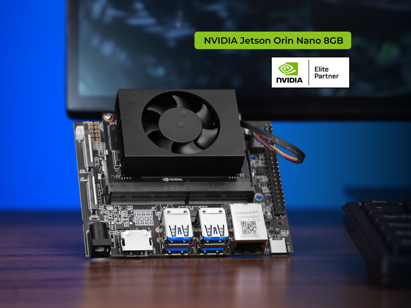  reComputer J401 Nano Bundle with Jetson Orin™ Nano 8GB (Support Super Mode)