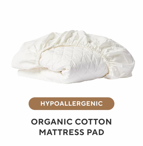 Organic Cotton Mattress Pad