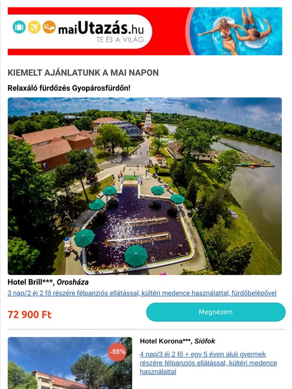 🌊 Csobbanj az élményekbe akár 55% akcióval 🏷️