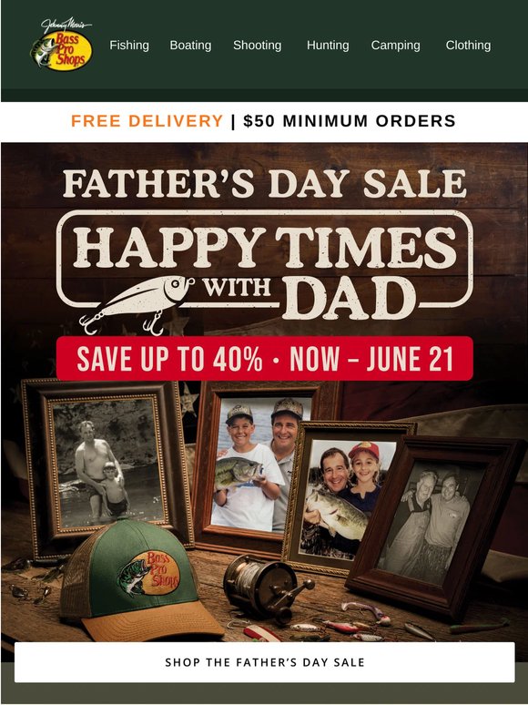Father's Day Sale Starts NOW!