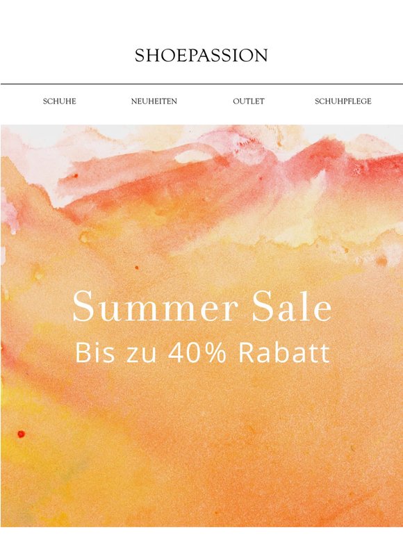Summer Sale bei MyBudapester
