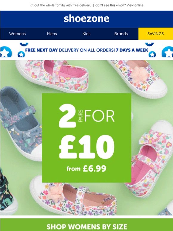 —, get 2 pairs for ONLY £10! 😍