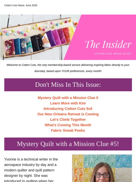 Cotton Cuts Insider: Introducing 5x5!😍😄