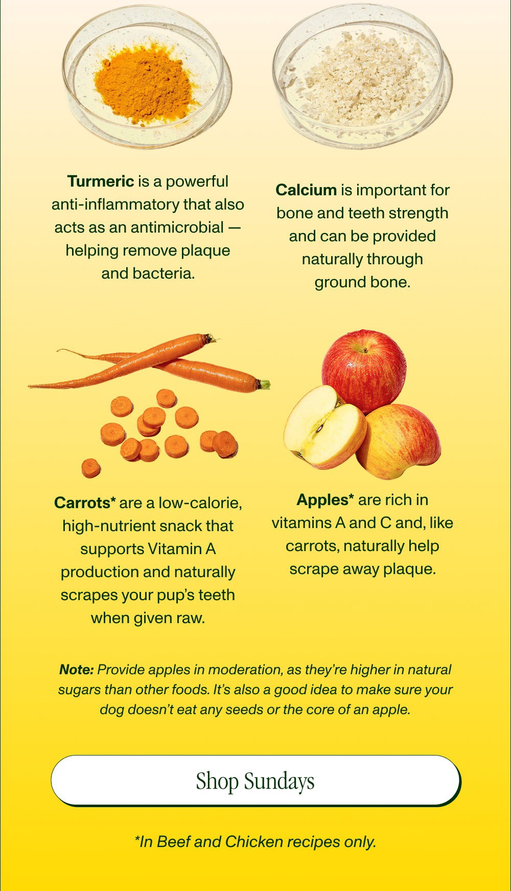 Turmeric is a powerful anti-inflammatory that also acts as an antimicrobial — helping remove plaq...