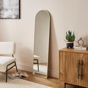 Arched Full Length Leaner Mirror