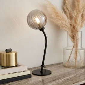 Luxe Ribbed LED Table Lamp