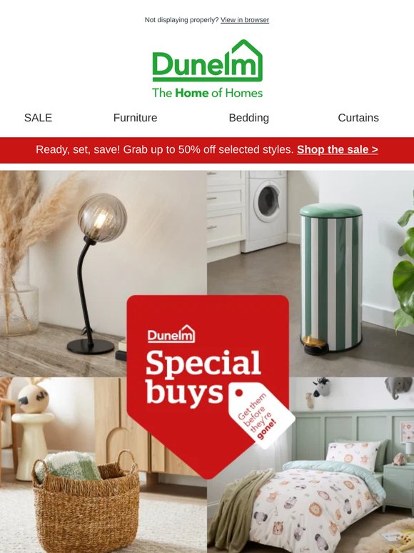 Secure these Special Buys, stat 🛒🏃