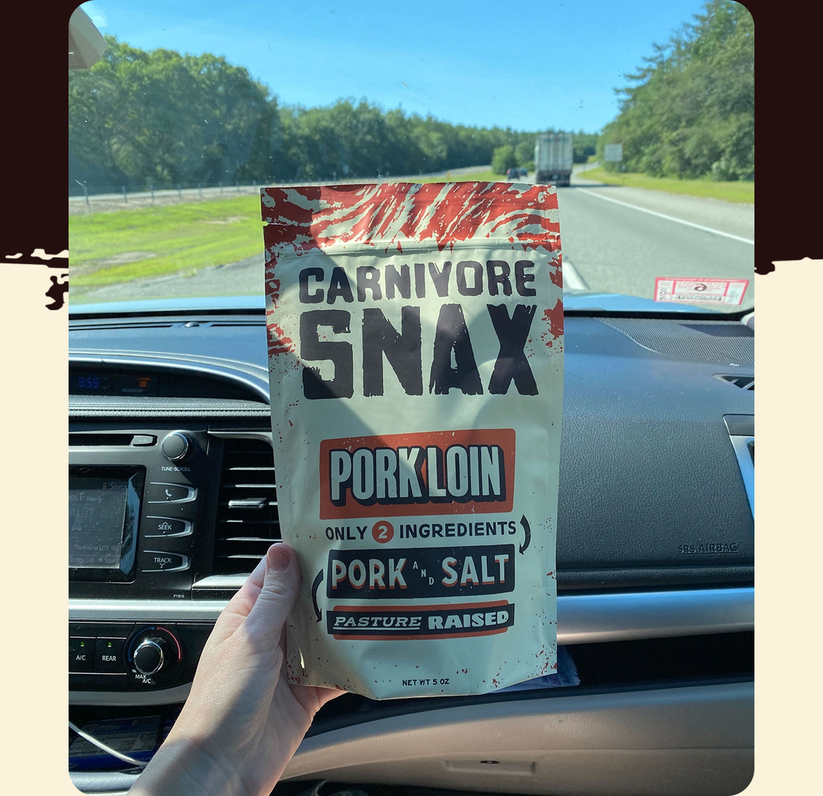 Carnivore Snax on pursuit