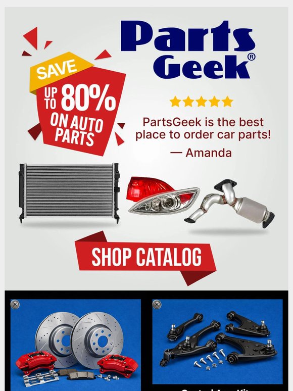 🚨 Car Parts Up To 80% Off List Prices