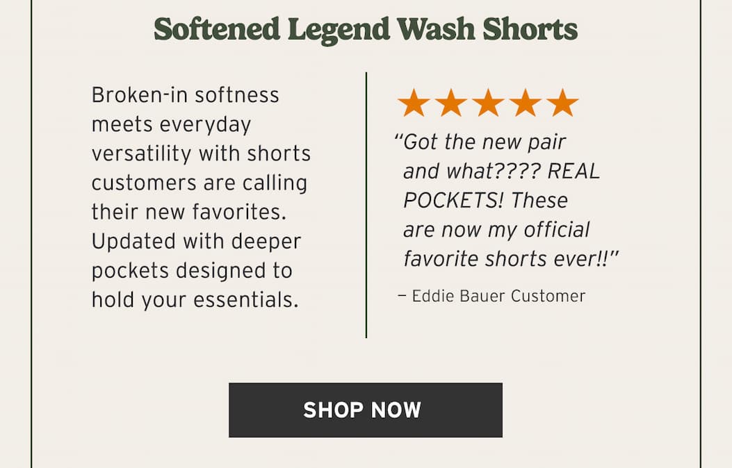 Women's Softened Legend Wash Shorts