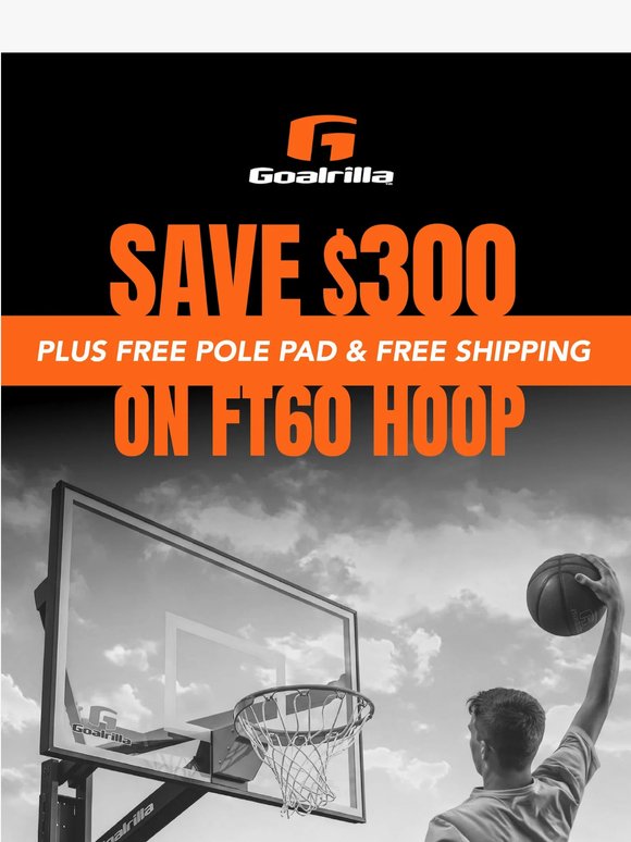 $300 Off. Free Pole Pad. Free Shipping. 🎉
