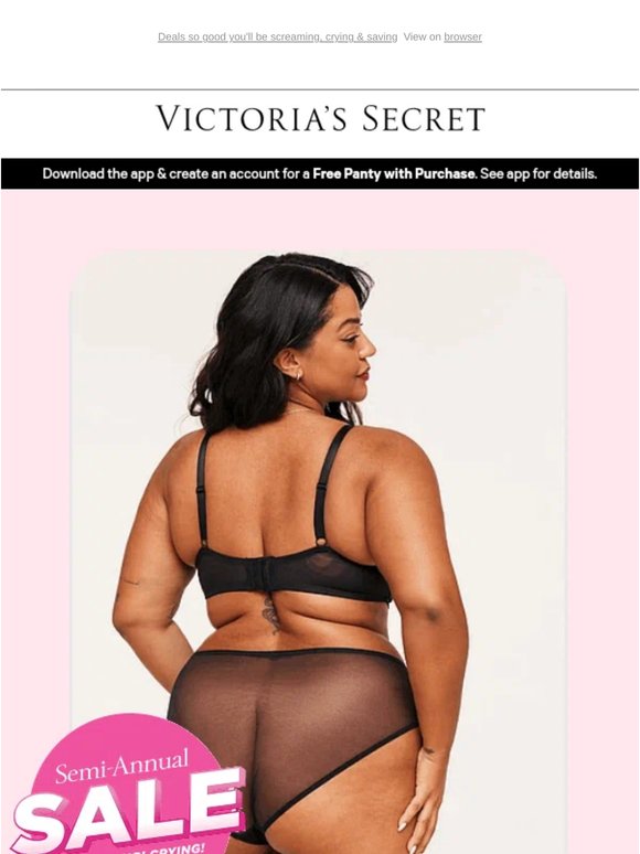 Panties from $4.99 or 5/$19.99 is *ON*