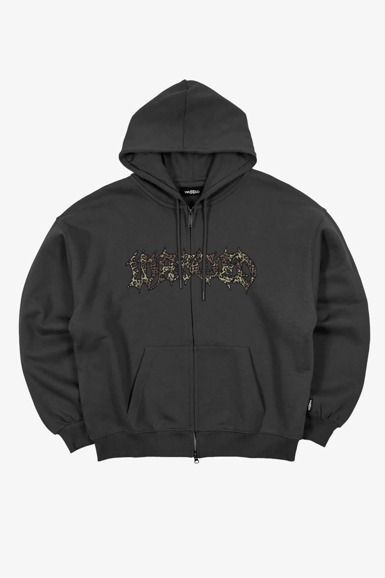 Image of Hoodie Zip Cheetah