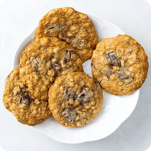 Gluten-Free Miso Banana Chocolate Chunk Cookies