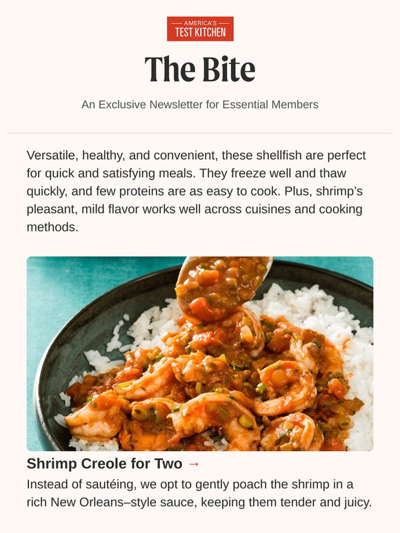 The Bite: Weeknight-Friendly Ideas for the Shrimp in Your Freezer