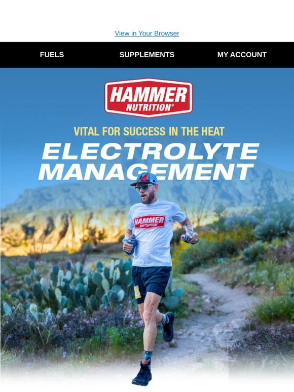 Electrolyte Management - NOT loading