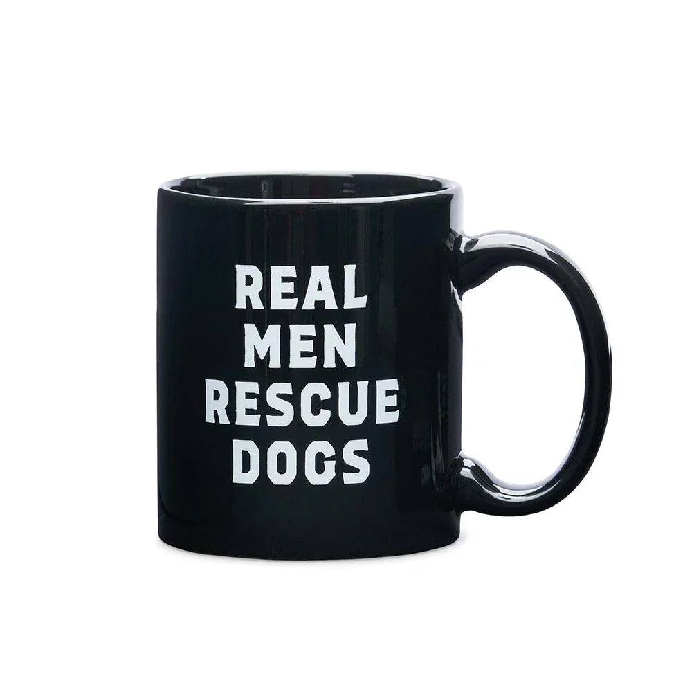 Image of Real Men Rescue Dogs Mug