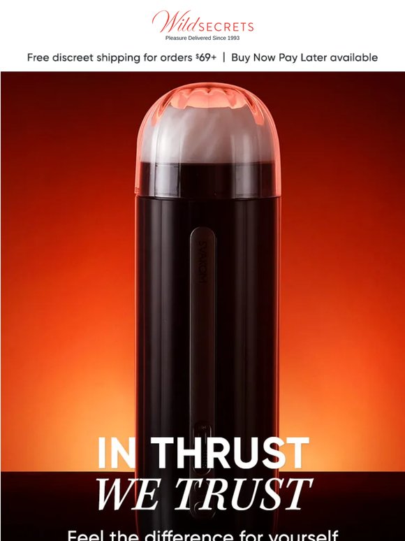 🚀 Go On And Feel The Thrust!