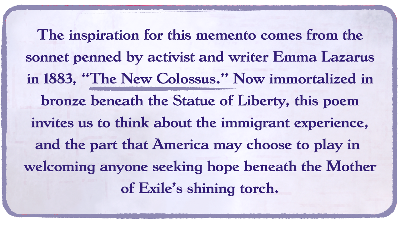 The New Colossus by Emma Lazarus