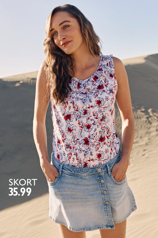 Sommer Must Have: Jeans Skort