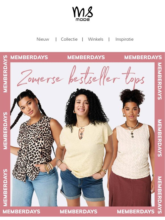 Member Days: 20% korting op alles 🌼
