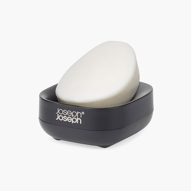 Slim™ Compact Matt Black Soap Dish