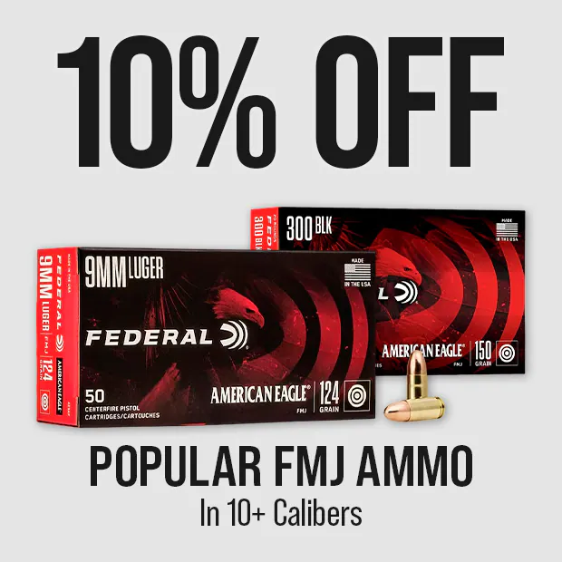Popular Federal FMJ Ammo