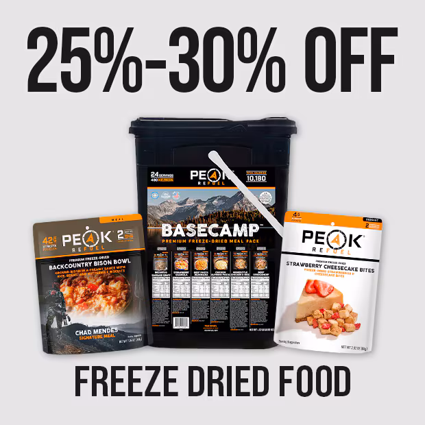 Peak Refuel Freeze Dried Food