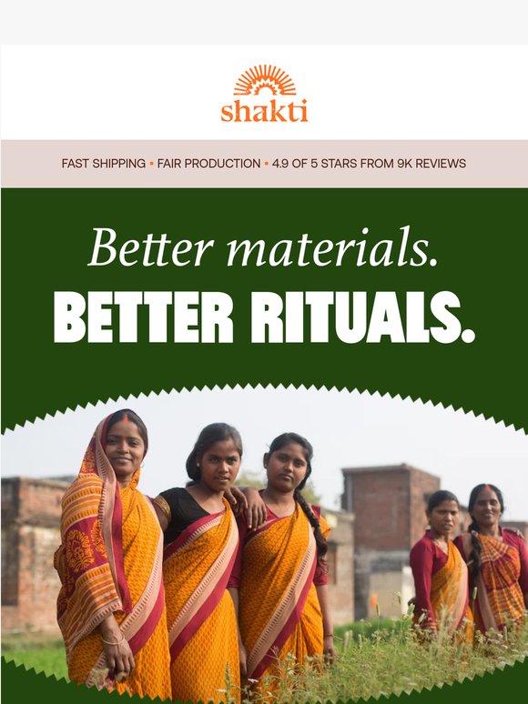 Celebrating better rituals.