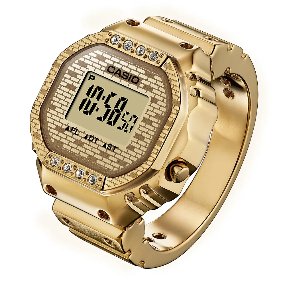 Image of J Balvin X Casio Vintage "Ring Watch' Gold