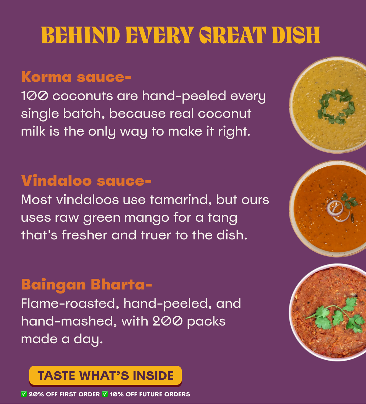 Behind every great dish