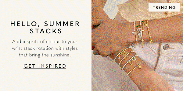 Hello, Summer Stacks - brighten your summer ensemble with our colourful jewellery picks.