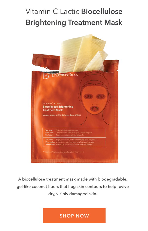 Vitamin C Lactic Biocellulose Brightening Treatment Mask