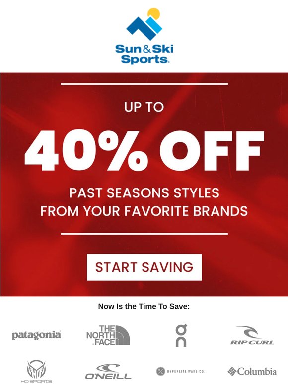 Save On Patagonia, The North Face, Free Fly and MORE...