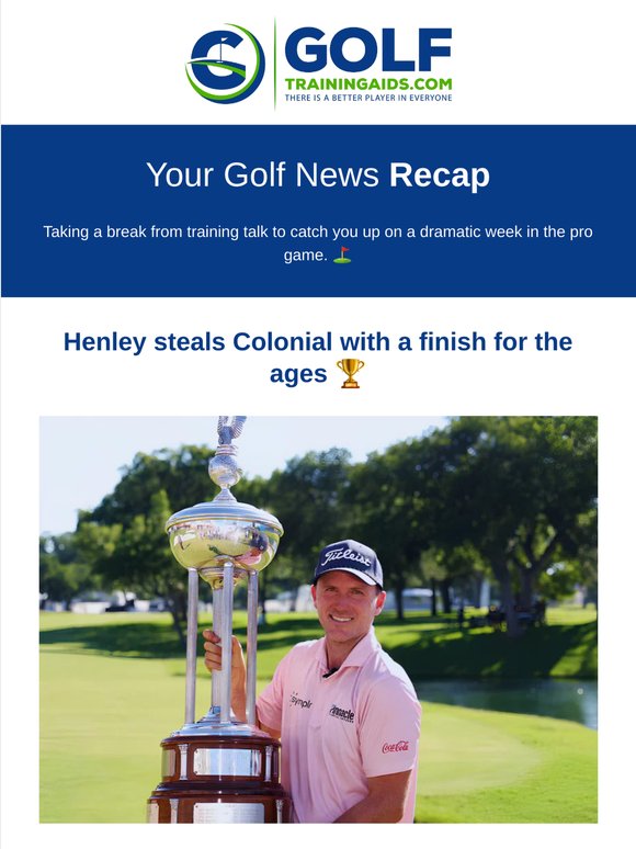 ⛳This Week in the Pro Game