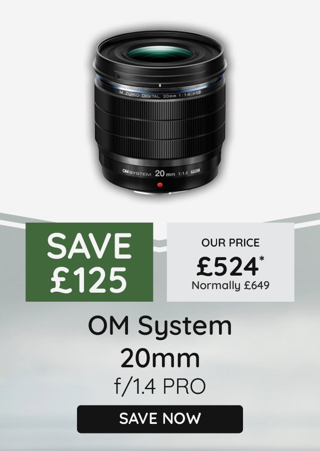 OM SYSTEM 20mm f/1.4 PRO