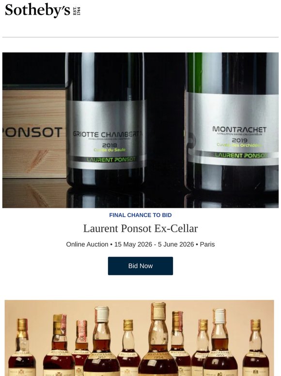 Laurent Ponsot Ex-Cellar