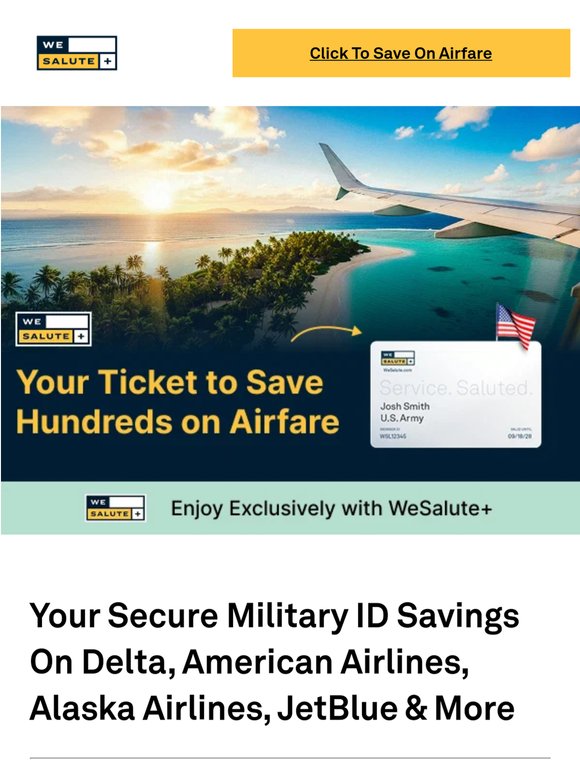 Free bags and exclusive airline savings are waiting, —
