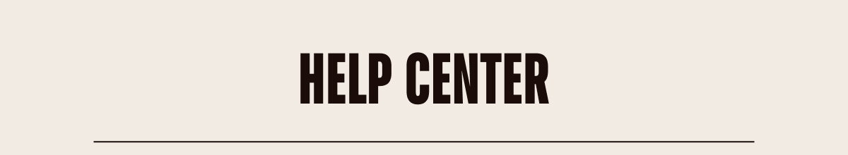 Help Center