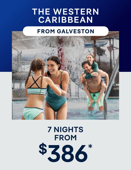 The Western Caribbean – 7 Nights From Galveston – Click to View Cruises & Book Now