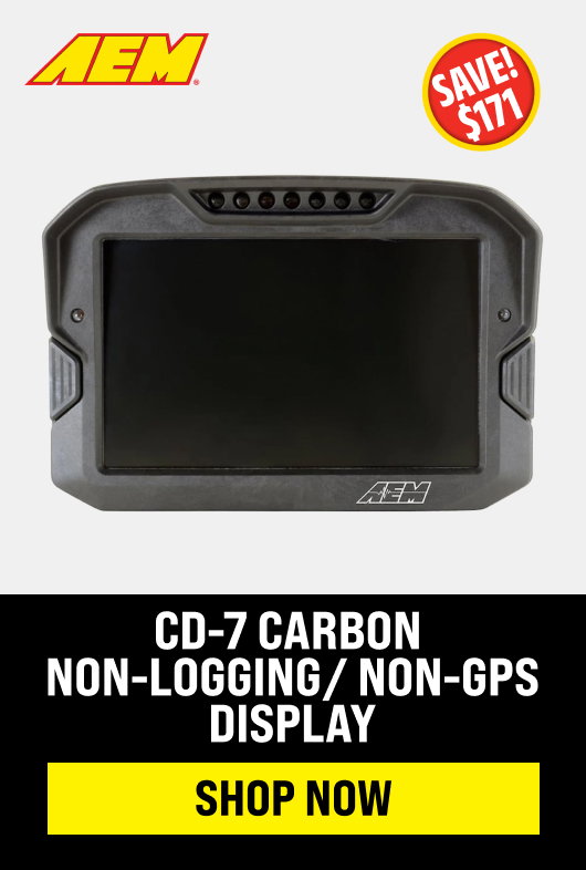 CD-7 Carbon Non-Logging/Non-GPS Display